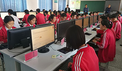 河南洛陽(yáng)市信息技術(shù)中招考試26日?qǐng)A滿結(jié)束（組圖）