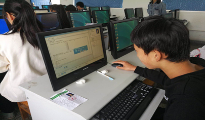 臨沂市信息技術(shù)中招考試4月26日?qǐng)A滿結(jié)束（圖）