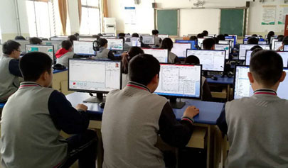 威海市初中學(xué)業(yè)水平信息技術(shù)考試15日圓滿結(jié)束