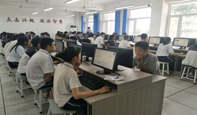 淄博市2019年初中信息技術(shù)考試順利結(jié)束